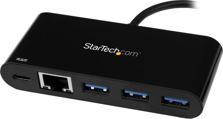 Image du produit StarTech 3PT USB 3.0 C HUB + GBE PD 2.0 (USB-C, 3 ports)