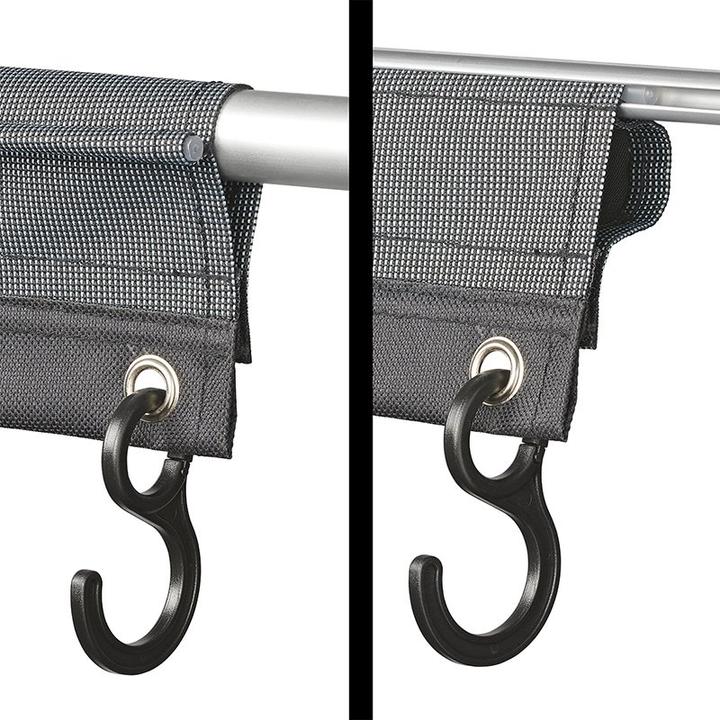 Actual product image ProPlus Hook rail universal with piping and Velcro tape