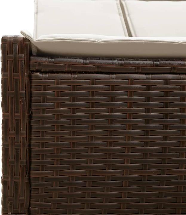 Produktbild vidaXL Doppel-Sonnenliege (200 cm)