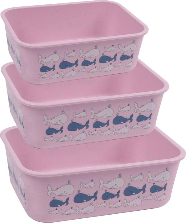 Produktbild Stoneline Awave Set of storage box, 400/730/1300 ml, Rose, 3 pcs (0.40 l)