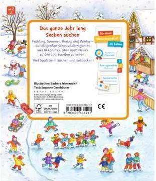 Productafbeelding Ravensburger Sachen suchen - Die Jahreszeiten (Duits, Susanne Gernhäuser, Barbara Jelenkovich, 2016)