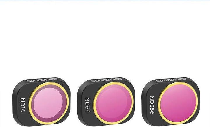 Sunnylife 3 Lens Filters ND16, 64, 256 for DJI MINI 4 PRO (Filtres pour drones, DJI Mini 4 Pro)