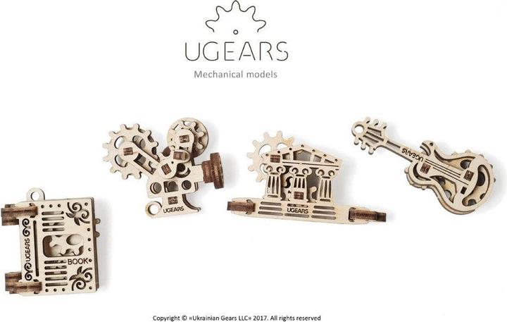 Actual product image Ugears U-Fidgets-Creation