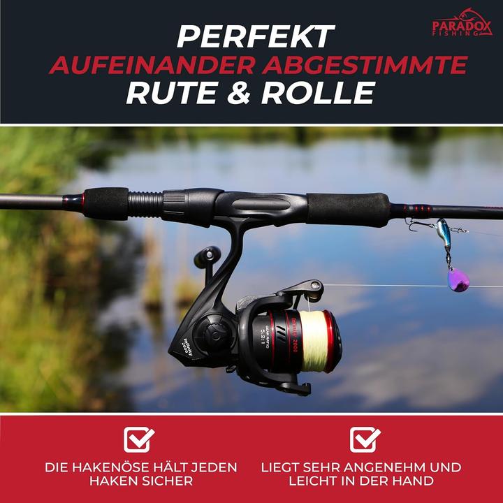 Paradox Fishing Firetiger Spinnrute (Spinnrute, 210 cm)