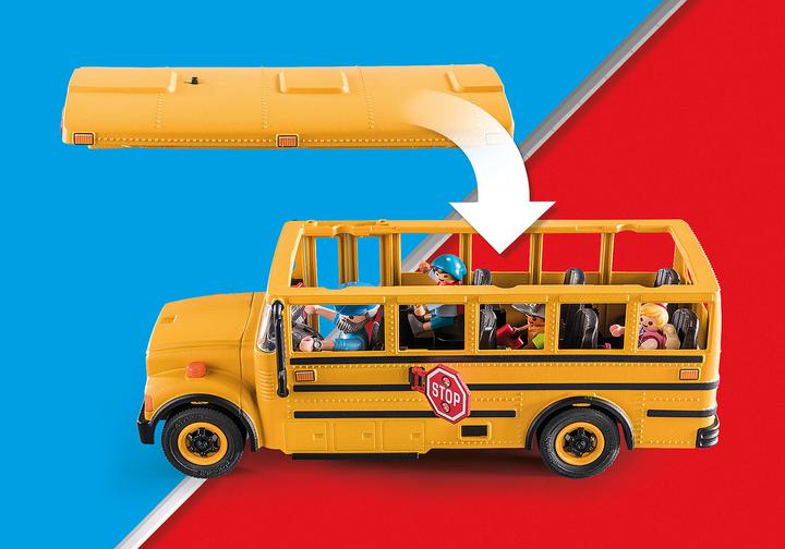 Actual product image Playmobil US school bus (71094, Playmobil City Life)