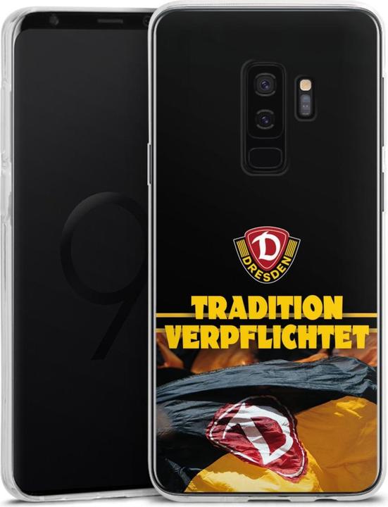 Produktbild DeinDesign Silikon Hülle für Samsung Galaxy S9 Plus Duos Handyhülle Case Smartphone Schutzhülle Fanartikel SG (Samsung Galaxy S9+)