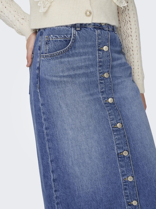 Produktbild Only Hohe Taille Langer Rock Jeansrock (S)