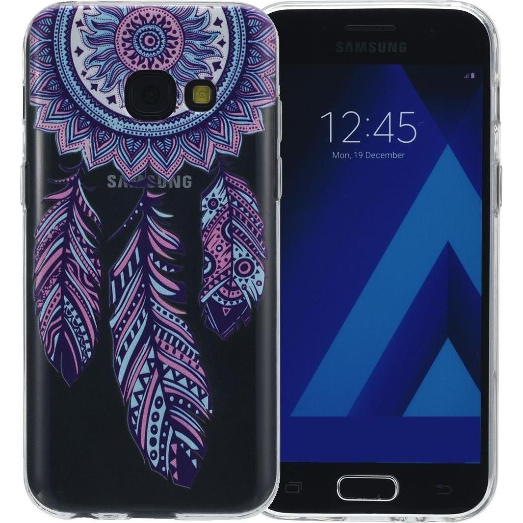König Design Henna Cover für Samsung Galaxy A3 2017 Case Schutz Hülle Silikon Traumfänger Neu (Samsung Galaxy A3 (2017))...