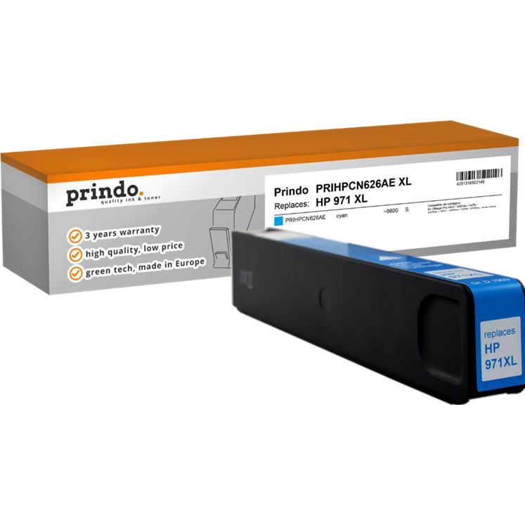 Prindo kompatibel mit HP 971 (C) (PRIHPCN626AE)