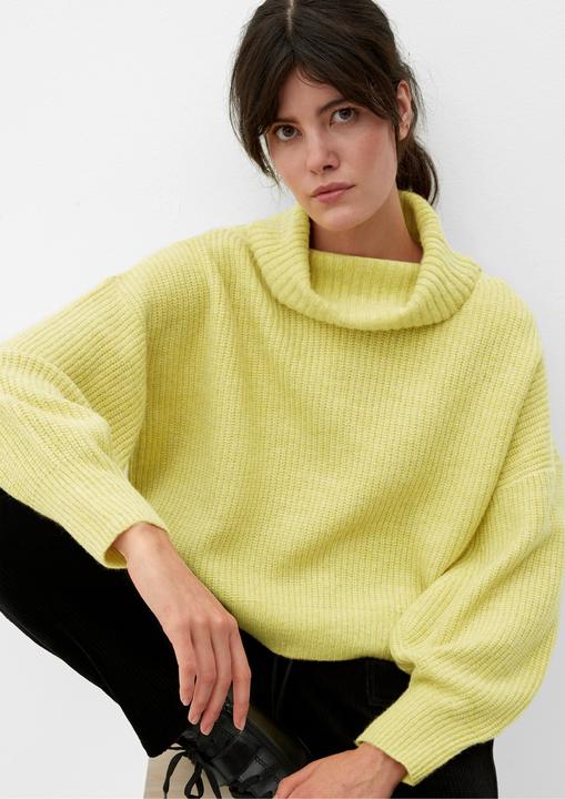 Produktbild s.Oliver Strickpullover Strickpullover aus Wollmix (42)