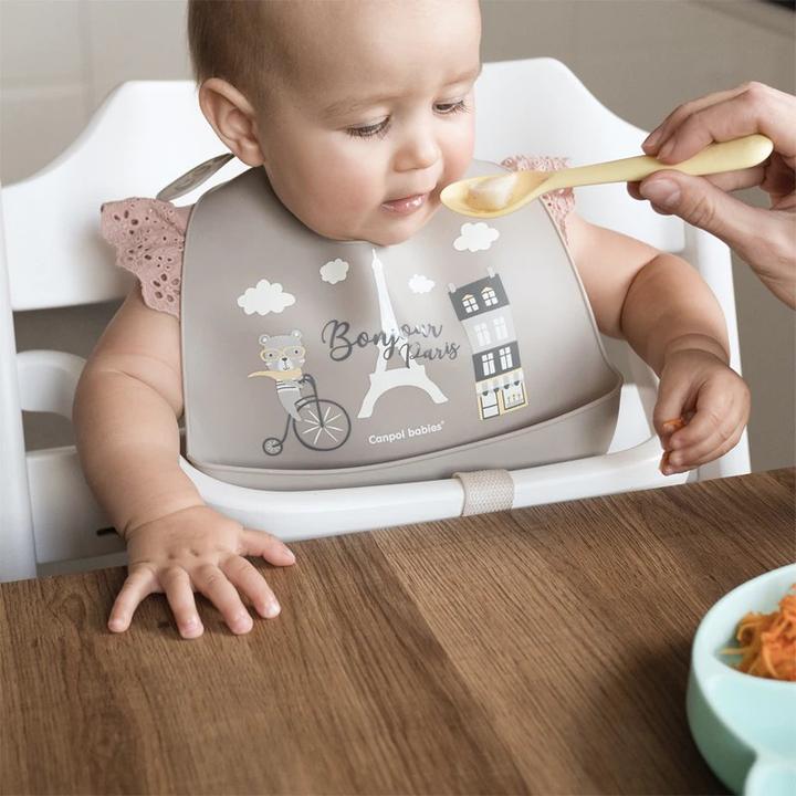 Actual product image Canpol Bonjour Paris Bibs (6 Months)