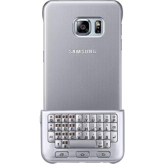 Thumbnail - Samsung Keyboard Cover (Eng. Int., Galaxy S6 Edge+), Tablet Tastatur, Silber