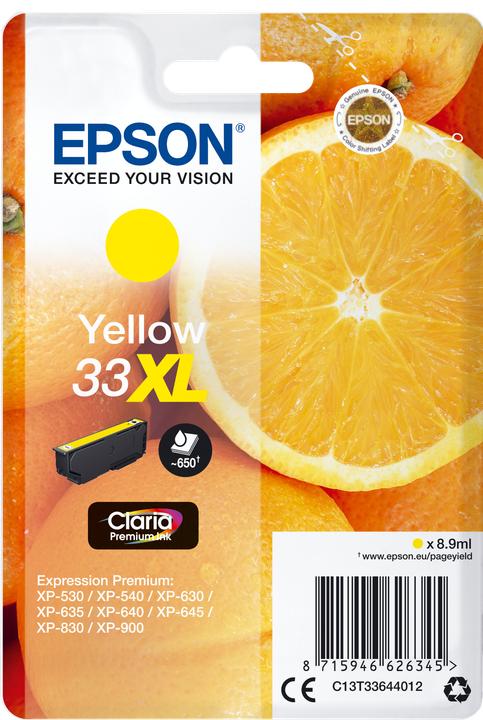 Produktbild Epson 33XL Claria Premium (Y)