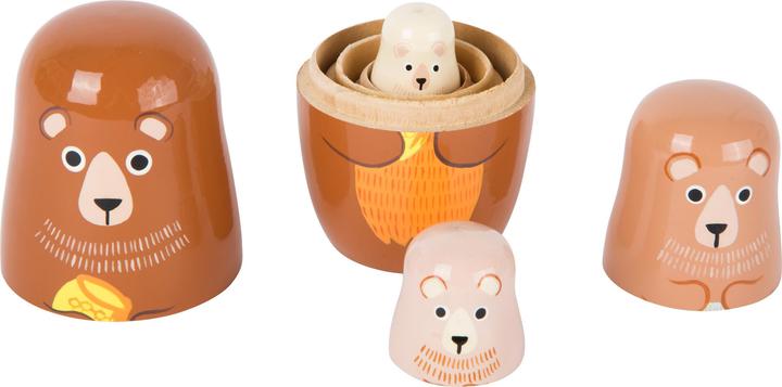 Actual product image small foot Matryoshka Bear Family