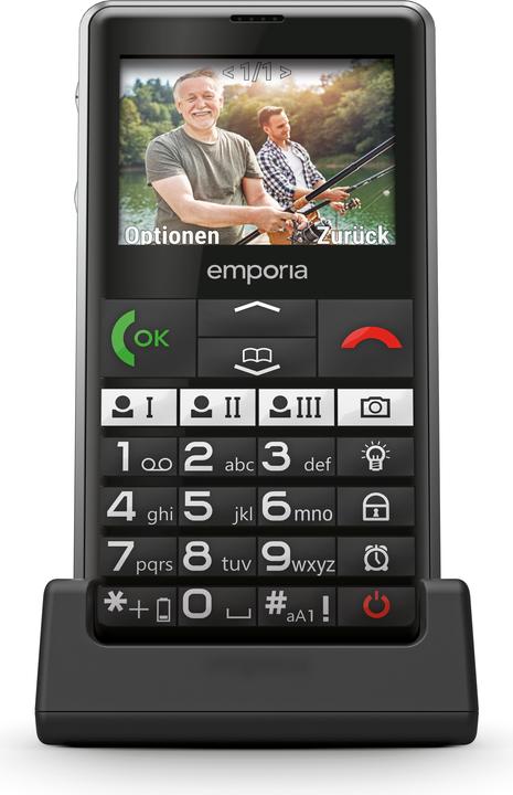 Productafbeelding Emporia PURE-LTE (4G) inkl. charging station (2.31", 2 Mpx, 4G)