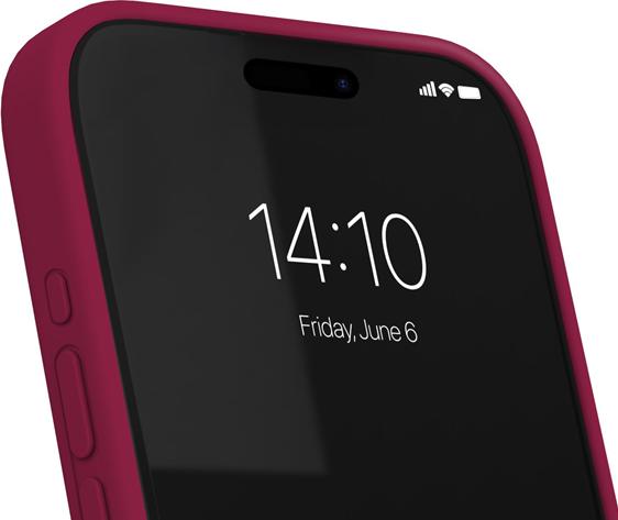 Produktbild iDeal Of Sweden Designer Magsafe Silicone-Cover Cranberry (Apple iPhone 15 Pro)