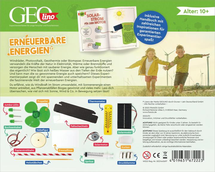 Productafbeelding Franzis GEOlino Hernieuwbare energie