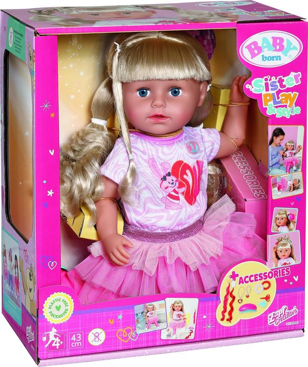 Produktbild Zapf Creation Sister Play & Style