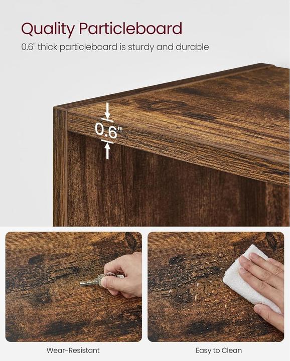 Produktbild Vasagle Regal Braun