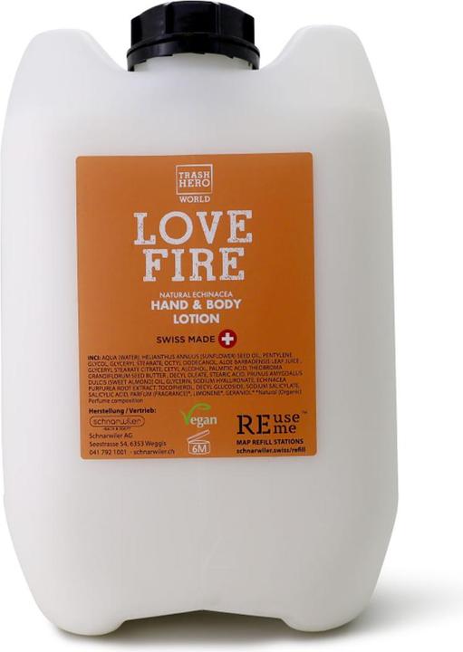 Produktbild Schnarwiler LOVE FIRE Hand- & Body Lotion Echinacea (Körperlotion)