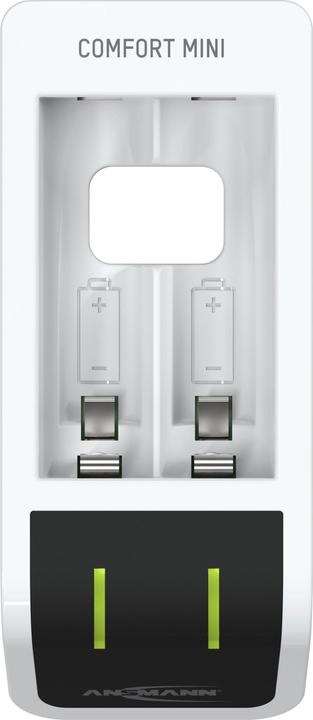 Actual product image Ansmann Comfort Mini Charger (1 pcs., AAA, AA, 800 mAh, Battery + charger)