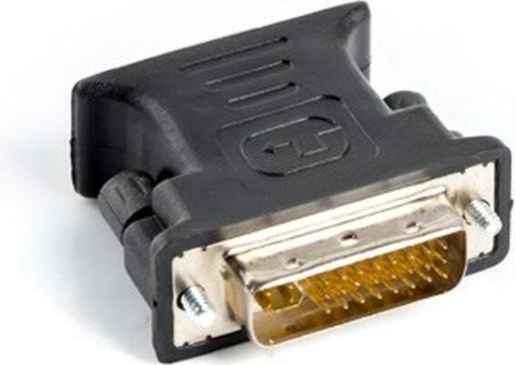 Actual product image Lanberg AD-0012-BK Video Cable Adapter DVI-I VGA (D-Sub) (VGA, 4 cm)