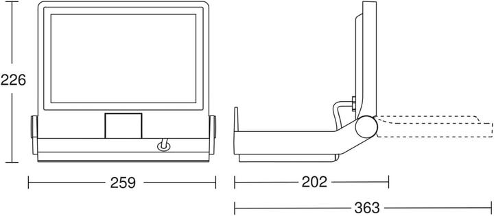 Image du produit Steinel Projecteur à LED (6093 lm)