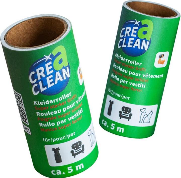 Produktbild CREaCLEAN Fusselroller 1 Griff + 10 Ersatzrollen