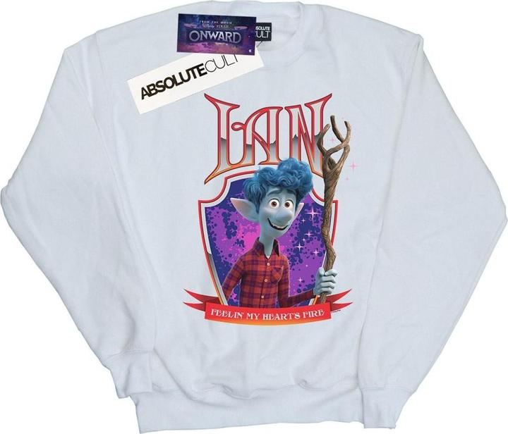 Actual product image Disney Womens/Ladies Onward Ian Heart's Fire Sweatshirt (M)