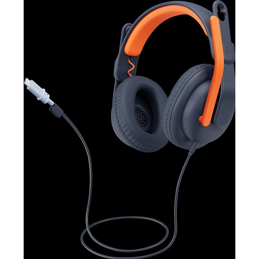 Thumbnail - Logitech Zone Learn - CLASSIC BLUE - OVER EAR USB-C - EDU (Kabelgebunden), Kopfhörer, Blau