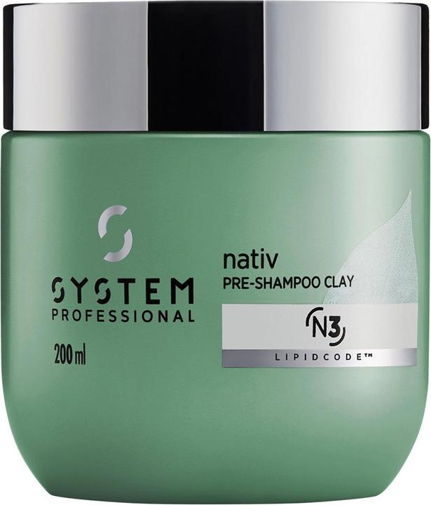 System Professional Nativ - Pre-Shampoo Clay (200 ml, Flüssiges Shampoo)
