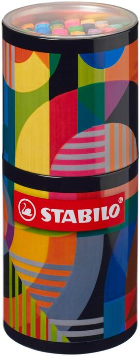 Image du produit STABILO Pen 68 45er Arty Met.etui Rond (Assortiment, 45 x)