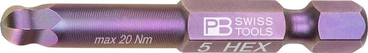 Actual product image PB Swiss Tools Hexagon socket bit PB E6.212 size 5 (5 mm)