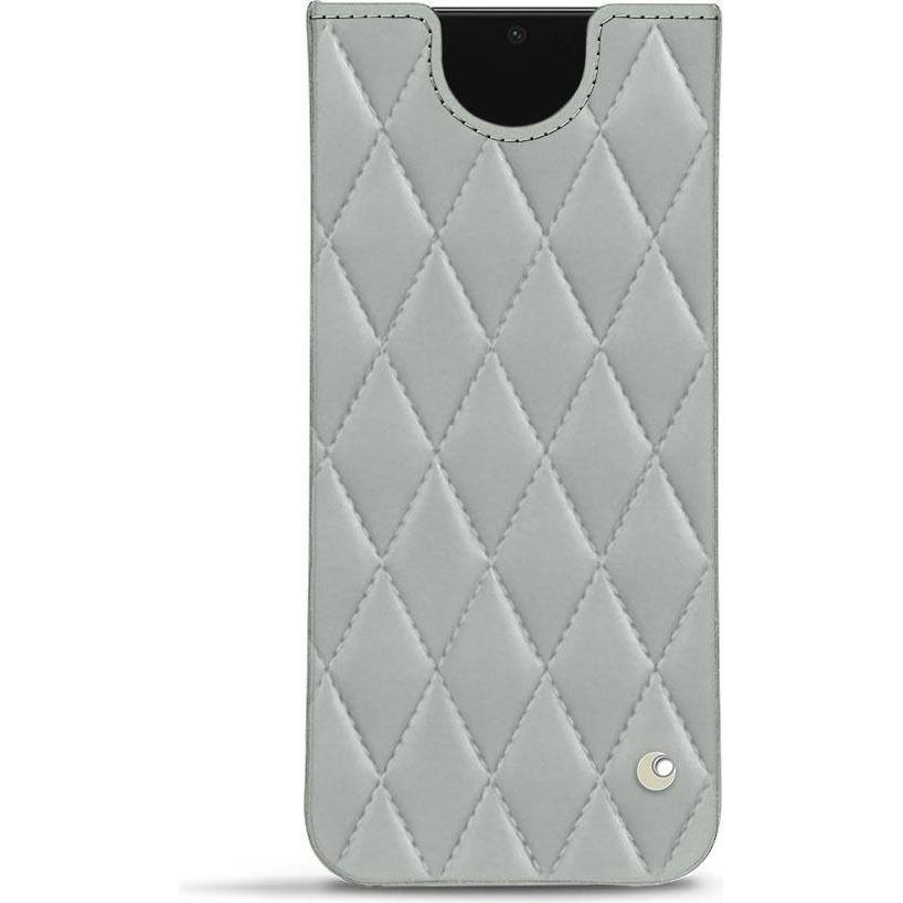 Noreve Lederschutzhülle (Samsung Galaxy S22+ 5G), Smartphone Hülle, Grau