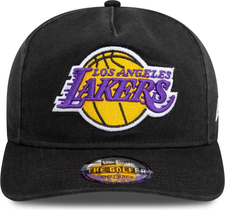 Actual product image New Era Golfer Snapback Cap - Washed Los Angeles Lakers (One size)