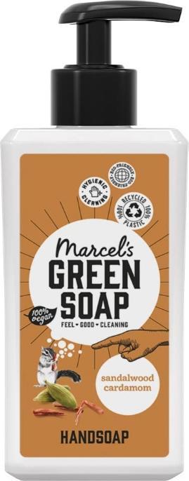 MGA Marcel's Green Soap, Savon pour les mains, Bois de Santal, 250 ml