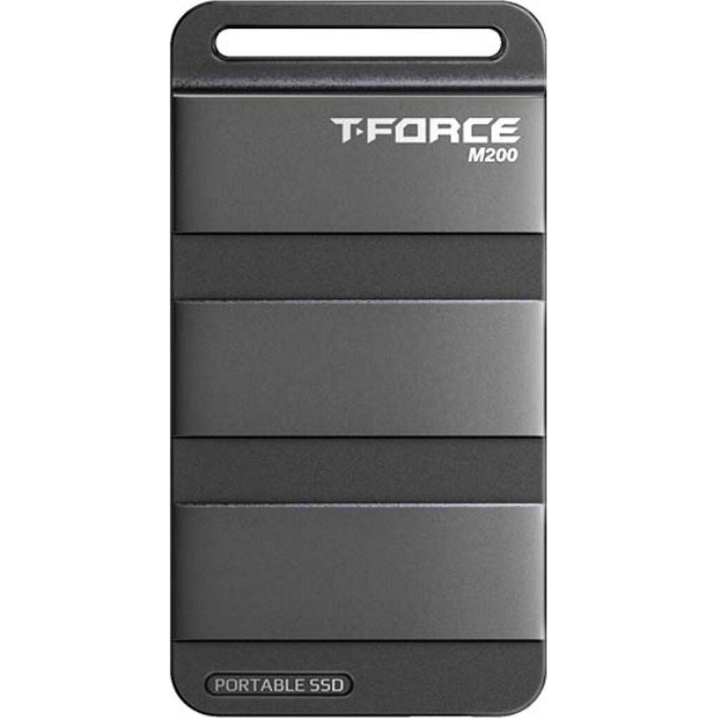 Team Group m200 portable ssd 1tb externe ssd (1 To), SSD externe, Noir