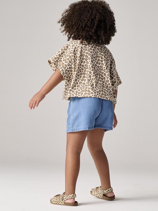 Actual product image Vertbaudet Mädchen Jeansshorts mit Dehnbund (116)