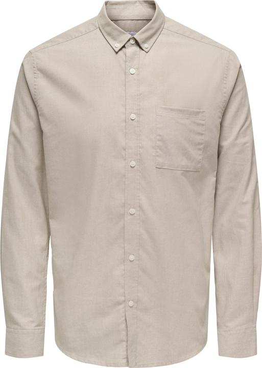 Actual product image Only & Sons Slim fit button-down collar shirt Oxford shirt (L)