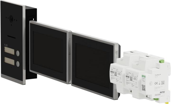 Produktbild Ritto RITT Video-Zweifamilienhaus-Set (Kabelgebunden, WLAN)