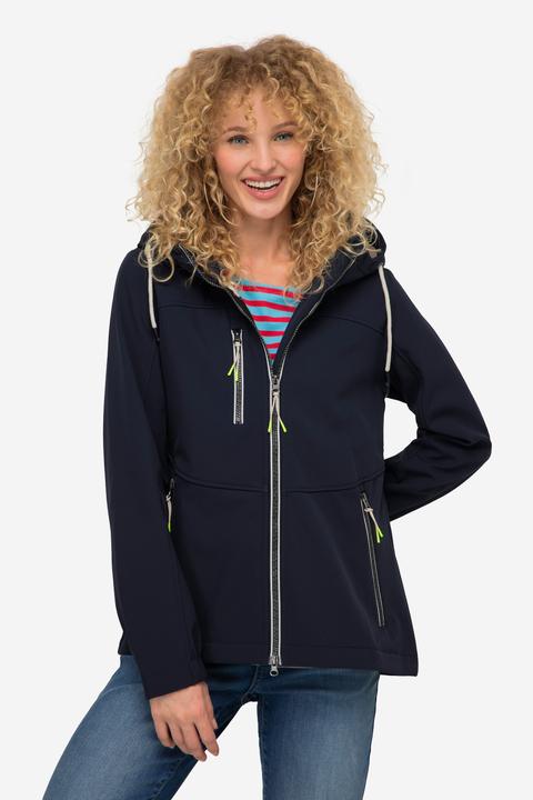 Produktbild Laurasøn Softshell-Jacke, wasserabweisend, Fleece-Innenseite, Kapuze, 2-Wege-Zipper, fällt kleiner aus (M)
