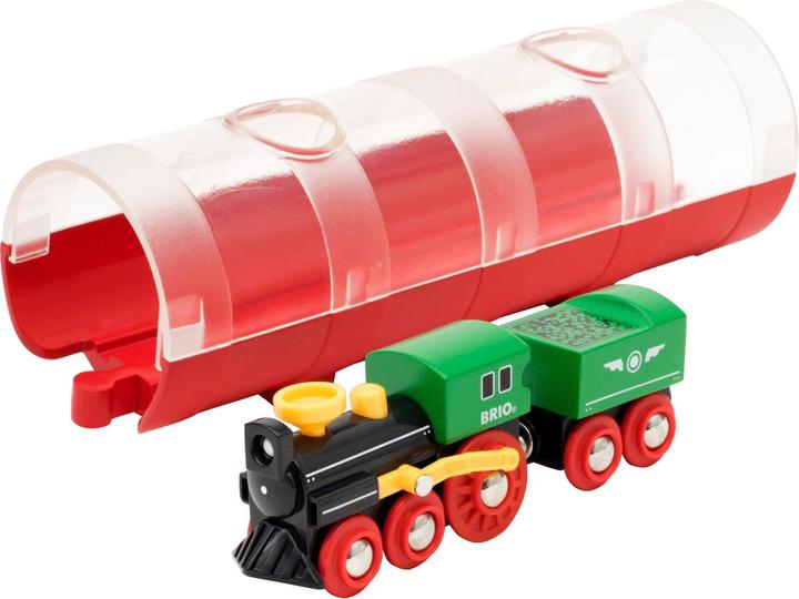 Actual product image Brio Steam engine and tunnel