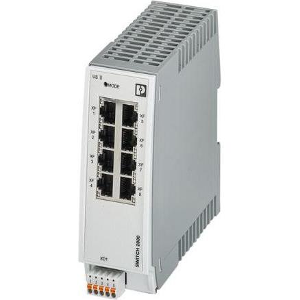 Phoenix Contact FL SWITCH 2108 Switch Ethernet industriale (8 porte), Switch di rete