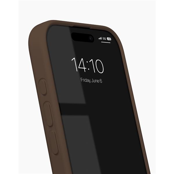 Actual product image iDeal Of Sweden MagSafe Silicone Cover Mocha Mousse (Apple iPhone 16)