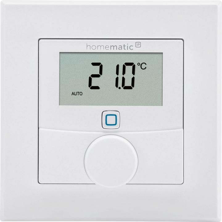 Produktbild Homematic IP 156669A0, Wandthermostat mit Luftfeuchtigkeitssensor, 4 Stück