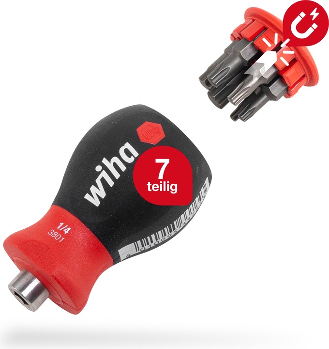Productafbeelding Wiha Magazijnbithouder 64 mm Torx ¼" magnetisch 7 st. (Torx (TX))