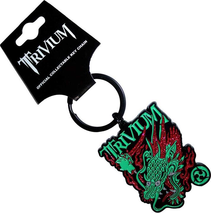 Actual product image Trivium Deadmen Dragon Head Schlüsselanhänger