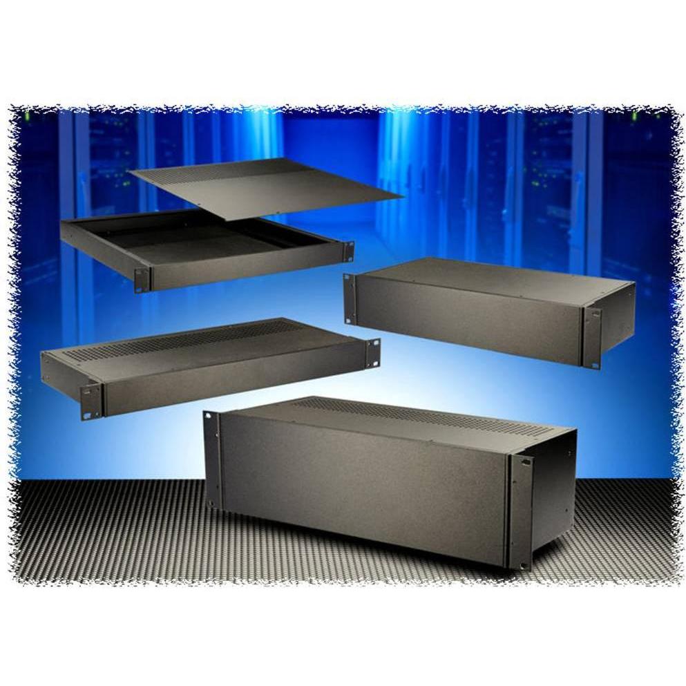 Hammond RM3U1918VBK Universal-Gehäuse (Gehäuse), Elektronikzubehör + Gehäuse, Schwarz