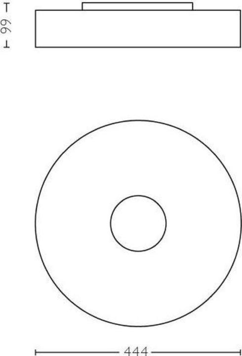 Actual product image Philips Hue Fair Basis BT (3000 lm)