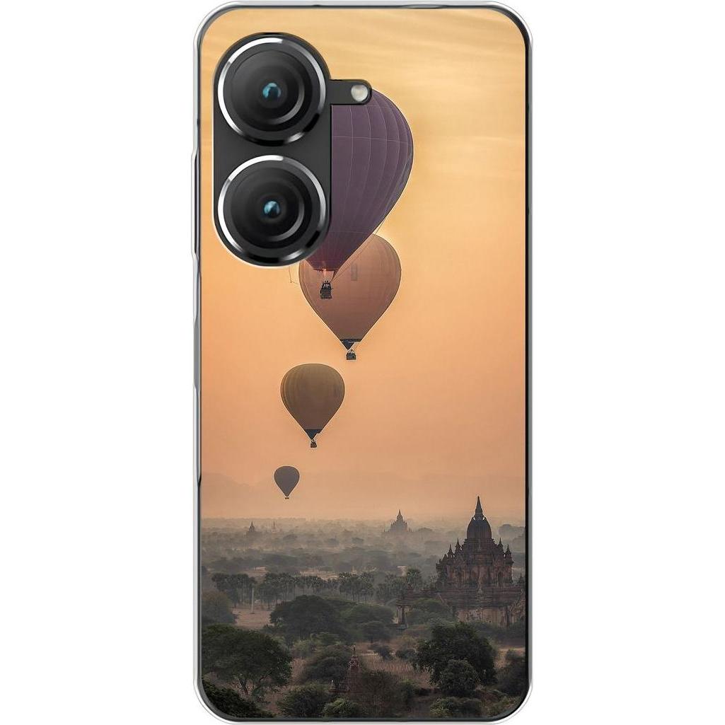 König Design Hülle Handy Schutz für Asus Zenfone 9 Case Cover Tasche Bumper Etuis TPU Neu (Asus Zenfone 9), Smartphone H...